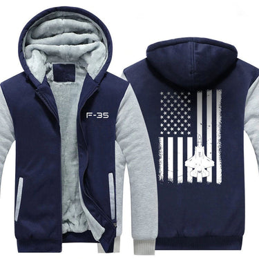 F-35 DESIGNED ZIPPER SWEATER THE AV8R